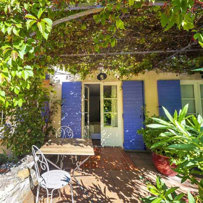 Hôtel Clos des Iris - Terrasse privée