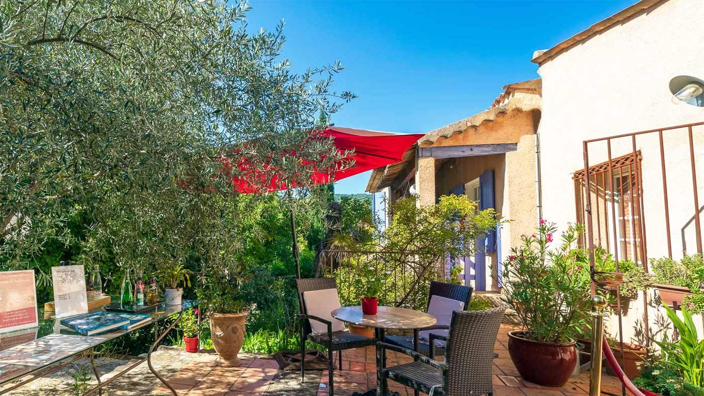 Hôtel Clos des Iris - Diaporama - Terrasse